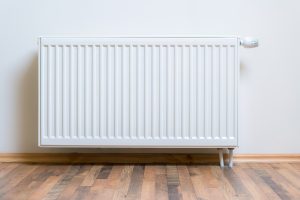 Radiateur dans une maison