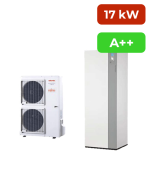 Pompe à chaleur air/eau Atlantic Alféa Excellia HP Duo AI 17, classe énergétique A++