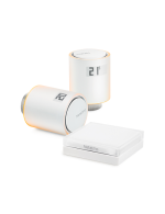 2 têtes thermostatiques et 1 passerelle Netatmo