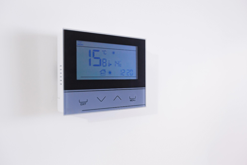Un thermostat pour le réglage de chauffage