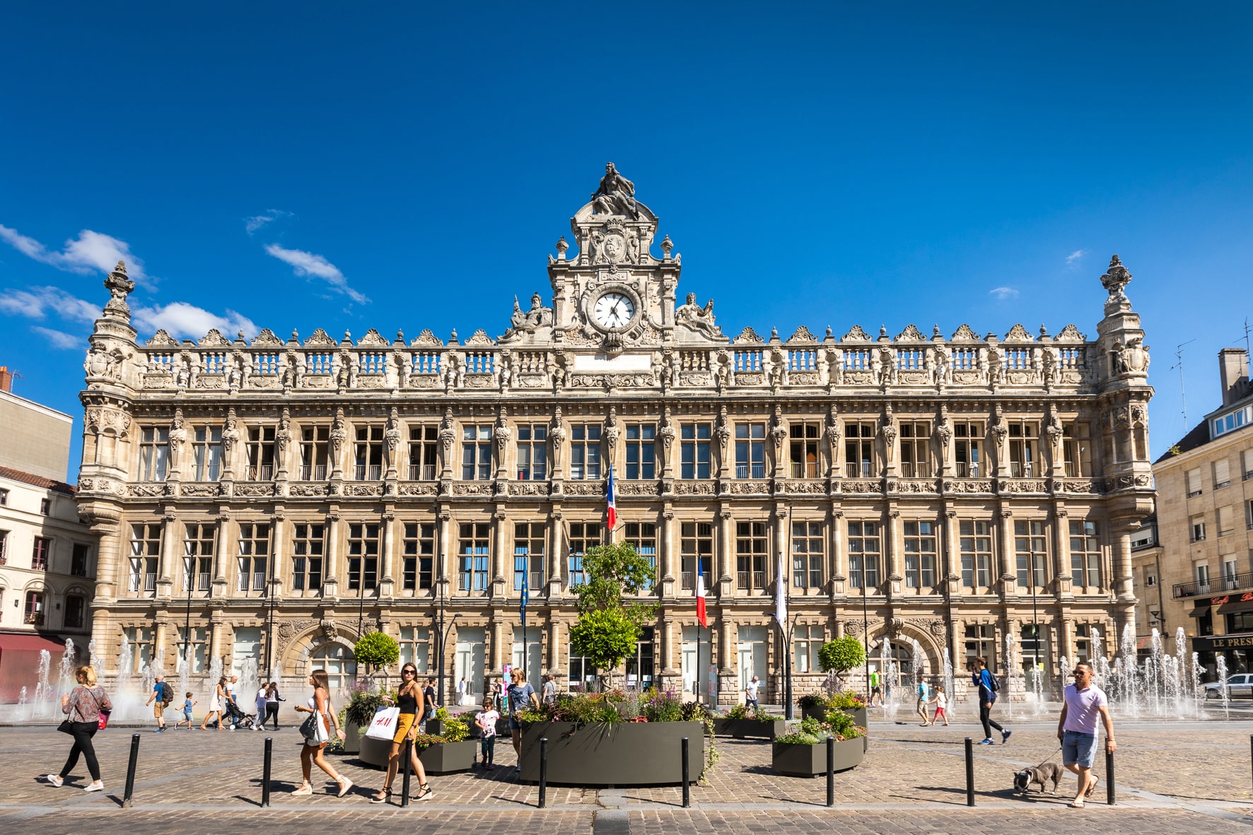 La mairie de la ville de Valenciennes